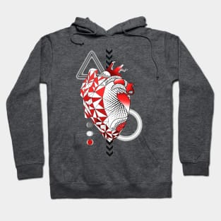 Peppermint Heart Hoodie